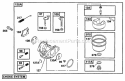 Page D Diagram and Parts List for 12T702-0613-99  Briggs and Stratton Engine